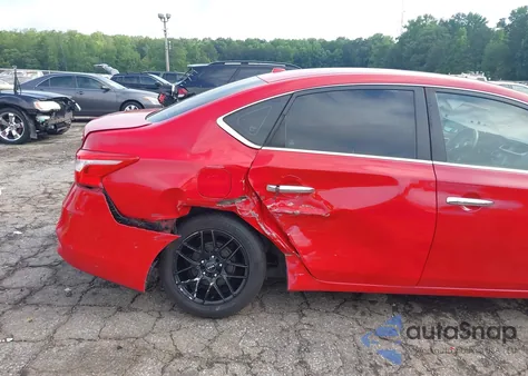 2017 Nissan Sentra S/Sv/Sr/Sl из США, поврежденный, VIN 3N1AB7AP5HL695208